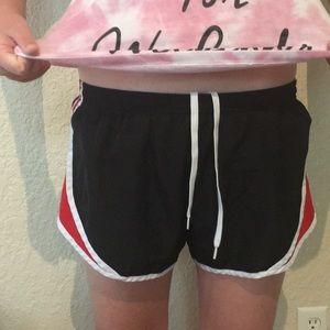 Black & red athletic shorts! 🖤❤️